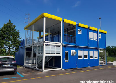 Mondocontainer - Container Abitativi a uso ufficio due piani con terrazza