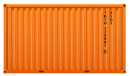 Marcature container - Lato corto
