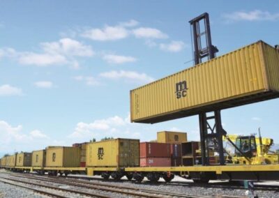 trasporti ferroviari container