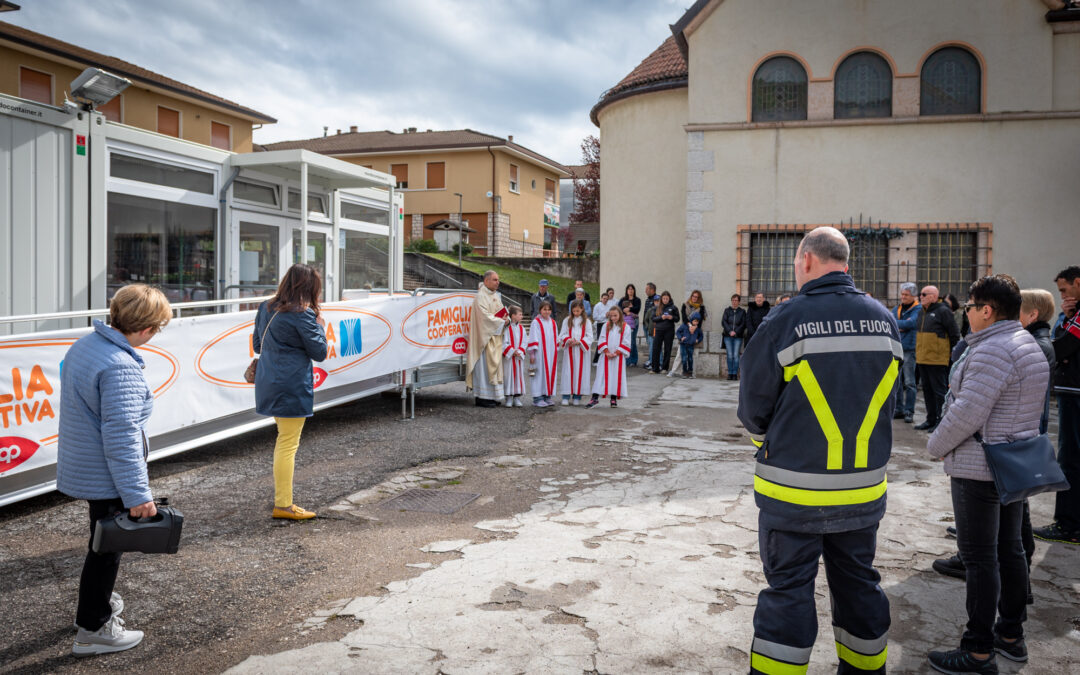 Impianto prefabbricato a uso supermercato