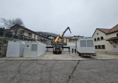installazione Moduli abitativi - supermercato