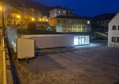 installazione Moduli abitativi - supermercato