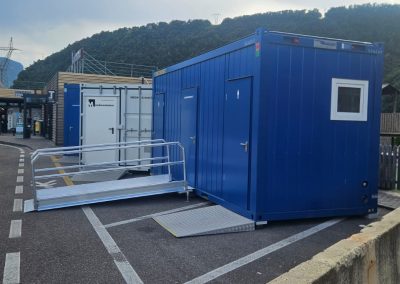 Autostrada - Container bagni