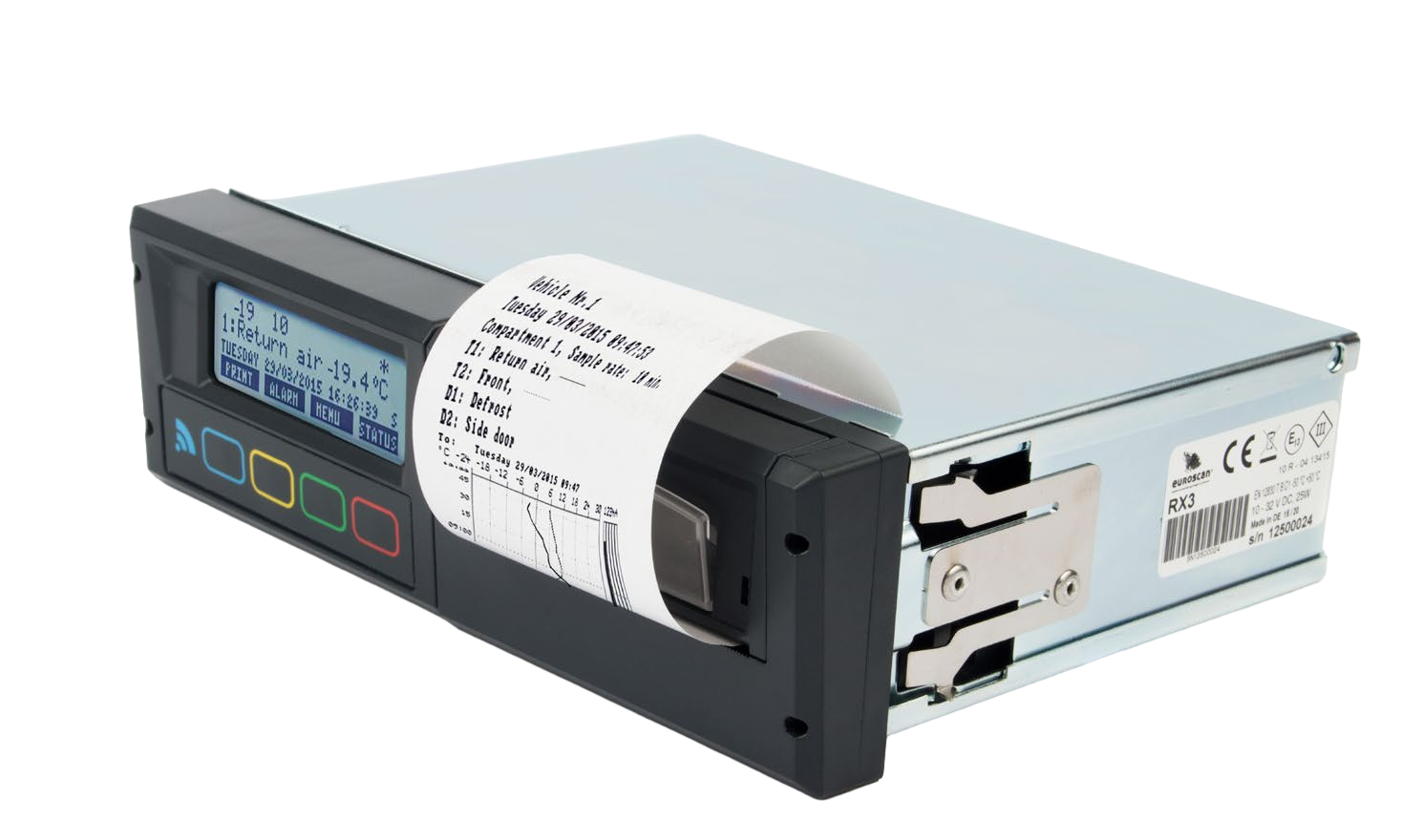 Euroscan X3 (TX3 RX3) – registratori di temperatura EN 12830